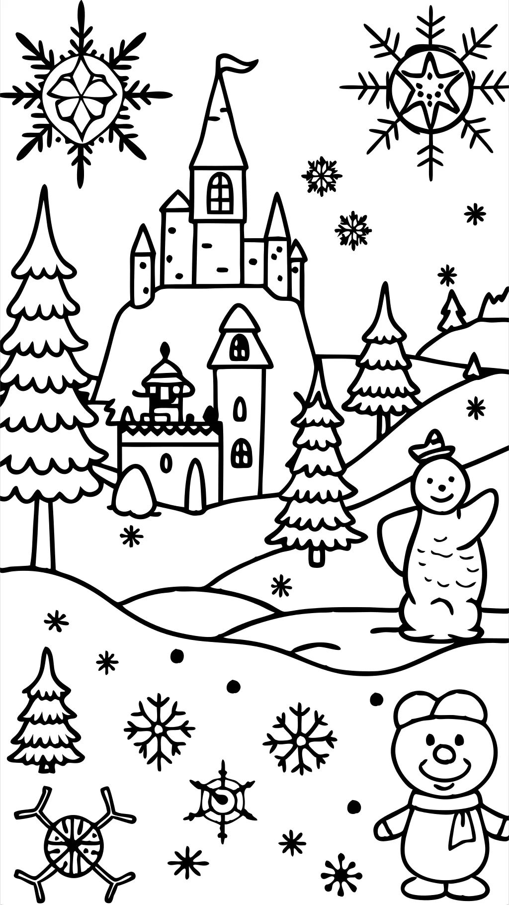 free coloring pages printable frozen